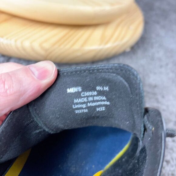 Cole Haan Grand+ Oxford Wingtip Mens Size 9.5 Leather Black Lace Up Casual Shoe - Picture 7 of 8